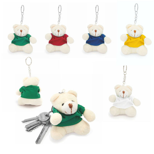 3630 Teddy – Portachiavi Orsetto personalizzato con logo - Pubblienne