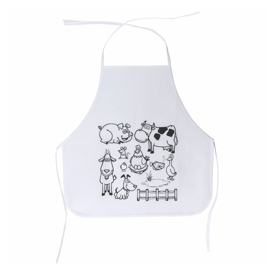 Baby - Grembiule Bimbo Da Colorare personalizzato con logo - Pubblienne