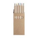 3658 Draw - Set Pastelli 6pz personalizzato con logo - Pubblienne