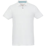 Polo Beryl da uomo a manica corta in tessuto organico riciclato personalizzato con logo - Pubblienne