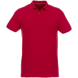Polo Beryl da uomo a manica corta in tessuto organico riciclato personalizzato con logo - Pubblienne