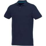 Polo Beryl da uomo a manica corta in tessuto organico riciclato personalizzato con logo - Pubblienne