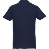 Polo Beryl da uomo a manica corta in tessuto organico riciclato personalizzato con logo - Pubblienne