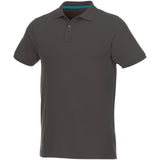 Polo Beryl da uomo a manica corta in tessuto organico riciclato personalizzato con logo - Pubblienne