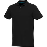Polo Beryl da uomo a manica corta in tessuto organico riciclato personalizzato con logo - Pubblienne