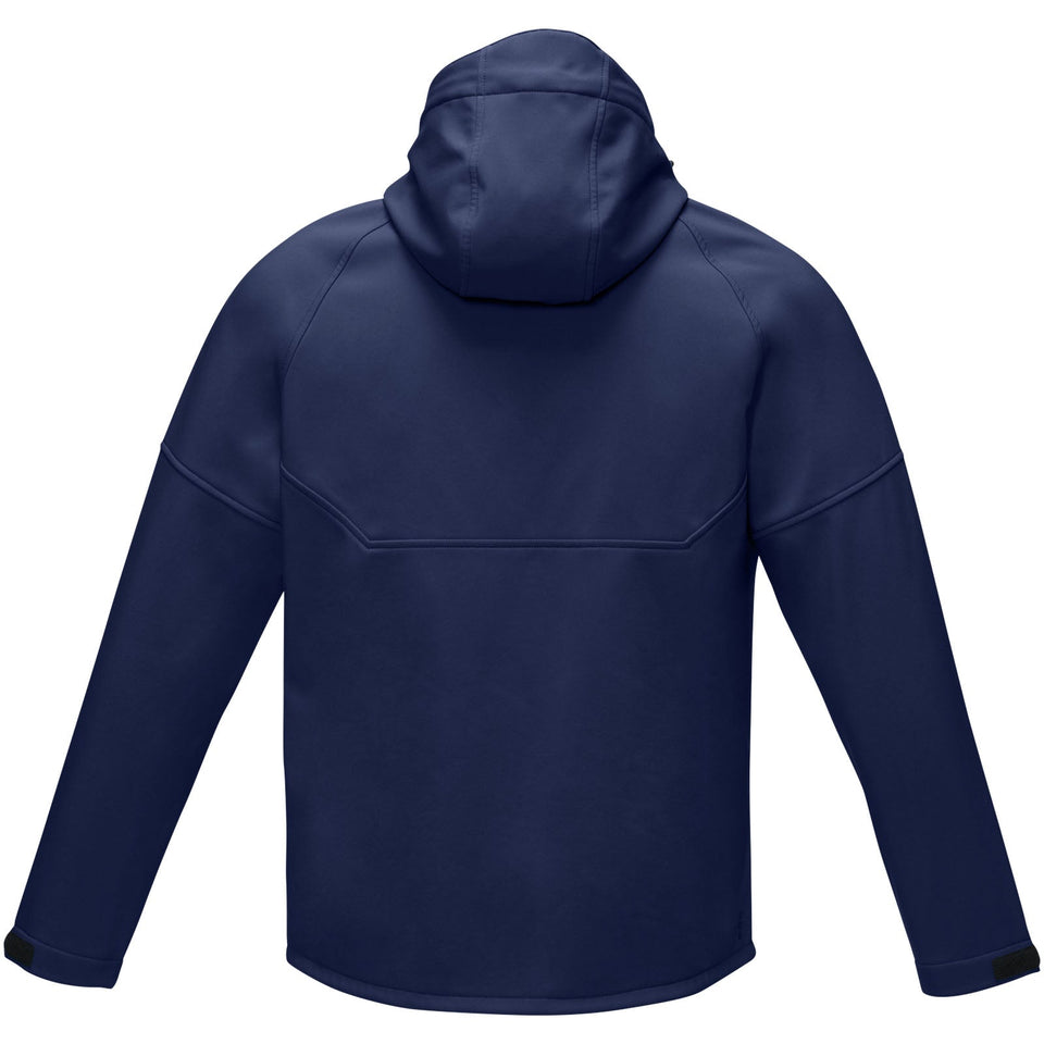Giacca Coltan da uomo in softshell riciclato personalizzato con logo - Pubblienne
