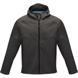 Giacca Coltan da uomo in softshell riciclato personalizzato con logo - Pubblienne