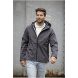 Giacca Coltan da uomo in softshell riciclato personalizzato con logo - Pubblienne