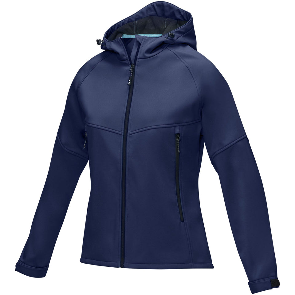 Giacca Coltan da donna in softshell riciclato personalizzato con logo - Pubblienne