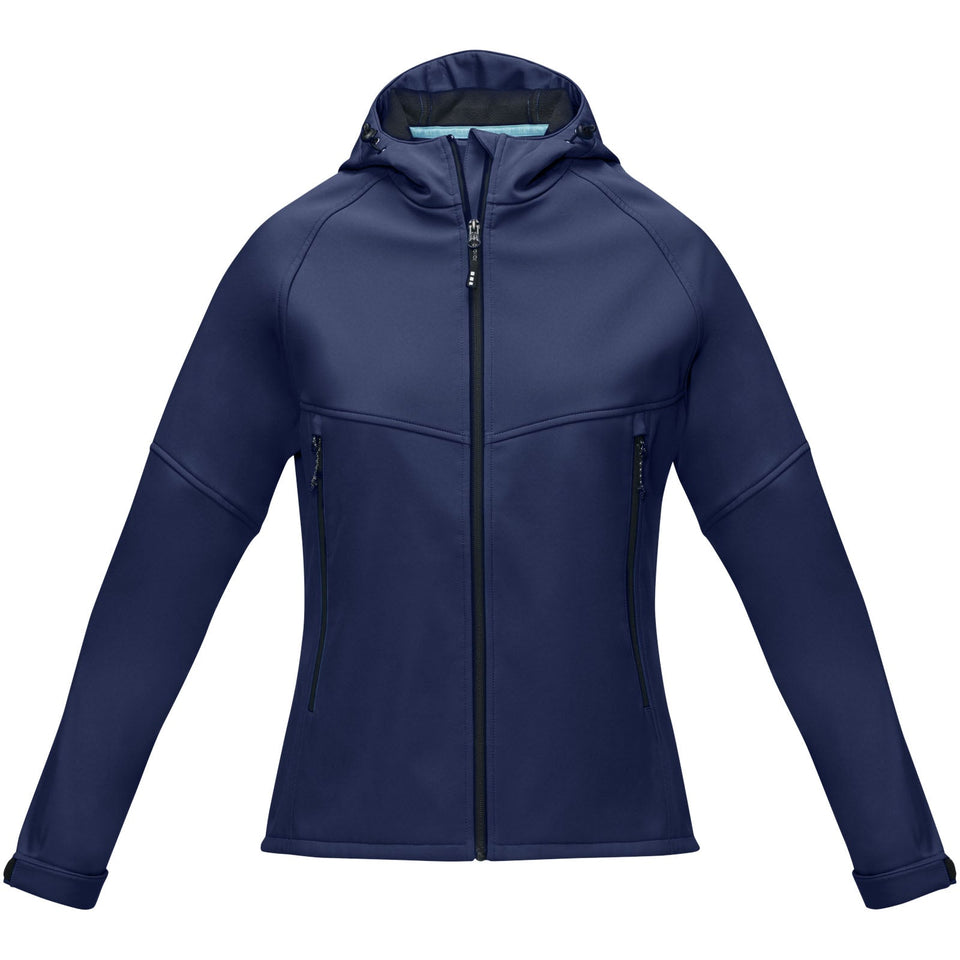 Giacca Coltan da donna in softshell riciclato personalizzato con logo - Pubblienne