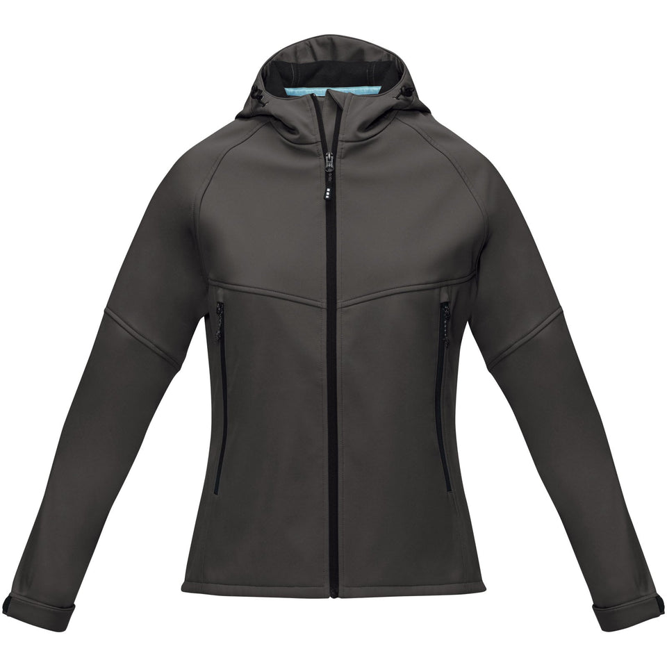 Giacca Coltan da donna in softshell riciclato personalizzato con logo - Pubblienne