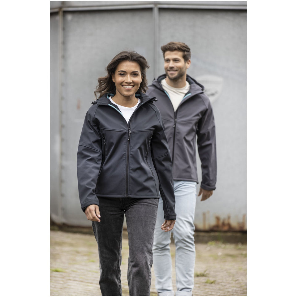 Giacca Coltan da donna in softshell riciclato personalizzato con logo - Pubblienne