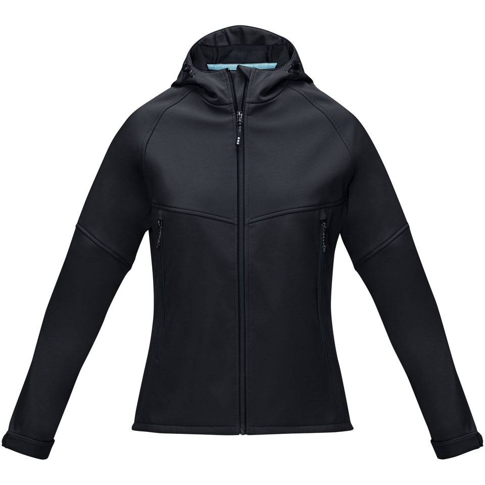 Giacca Coltan da donna in softshell riciclato personalizzato con logo - Pubblienne