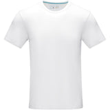 T-shirt Azurite a manica corta da uomo in tessuto organico personalizzato con logo - Pubblienne