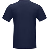T-shirt Azurite a manica corta da uomo in tessuto organico personalizzato con logo - Pubblienne