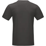 T-shirt Azurite a manica corta da uomo in tessuto organico personalizzato con logo - Pubblienne