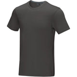 T-shirt Azurite a manica corta da uomo in tessuto organico personalizzato con logo - Pubblienne