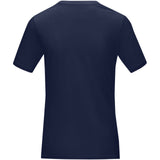 T-shirt Azurite a manica corta da donna in tessuto organico personalizzato con logo - Pubblienne