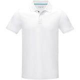 Polo Graphite a manica corta da uomo in tessuto organico personalizzato con logo - Pubblienne