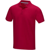 Polo Graphite a manica corta da uomo in tessuto organico personalizzato con logo - Pubblienne