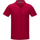 Polo Graphite a manica corta da uomo in tessuto organico personalizzato con logo - Pubblienne
