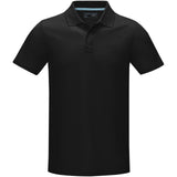 Polo Graphite a manica corta da uomo in tessuto organico personalizzato con logo - Pubblienne