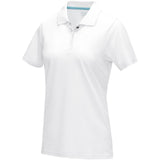 Polo Graphite a manica corta da donna in tessuto organico personalizzato con logo - Pubblienne
