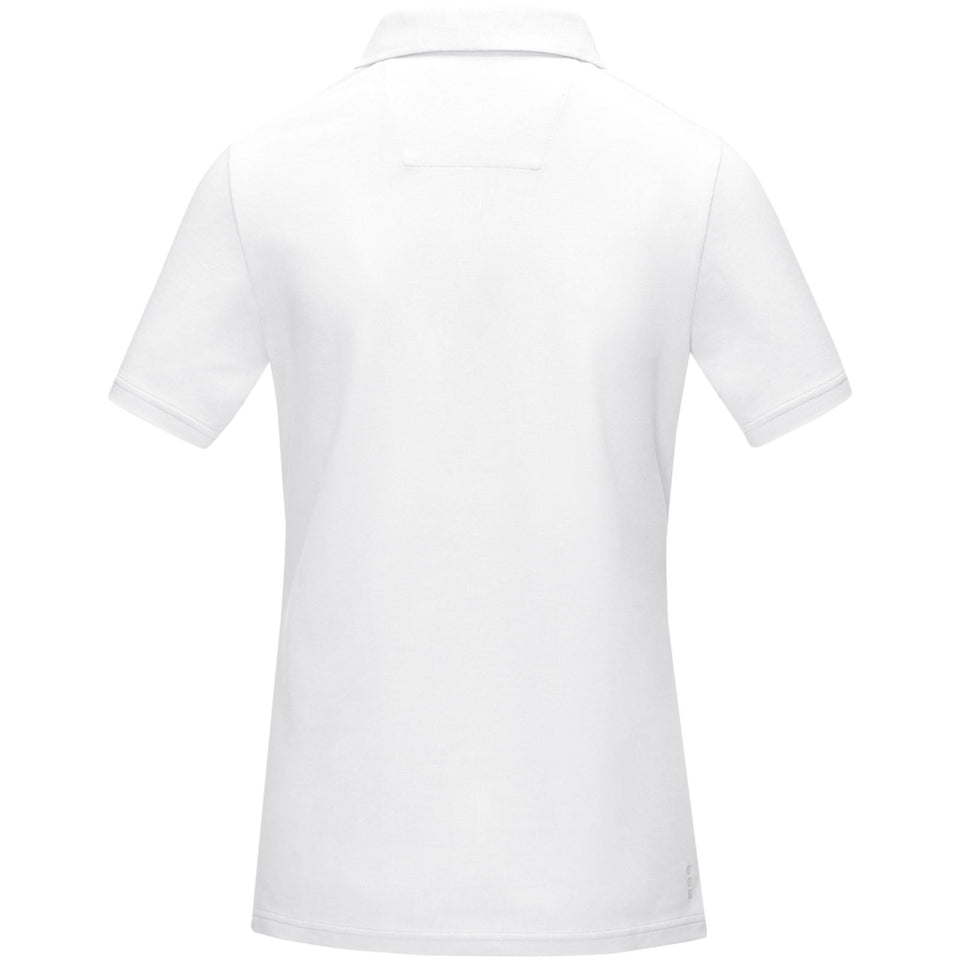 Polo Graphite a manica corta da donna in tessuto organico personalizzato con logo - Pubblienne