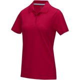 Polo Graphite a manica corta da donna in tessuto organico personalizzato con logo - Pubblienne