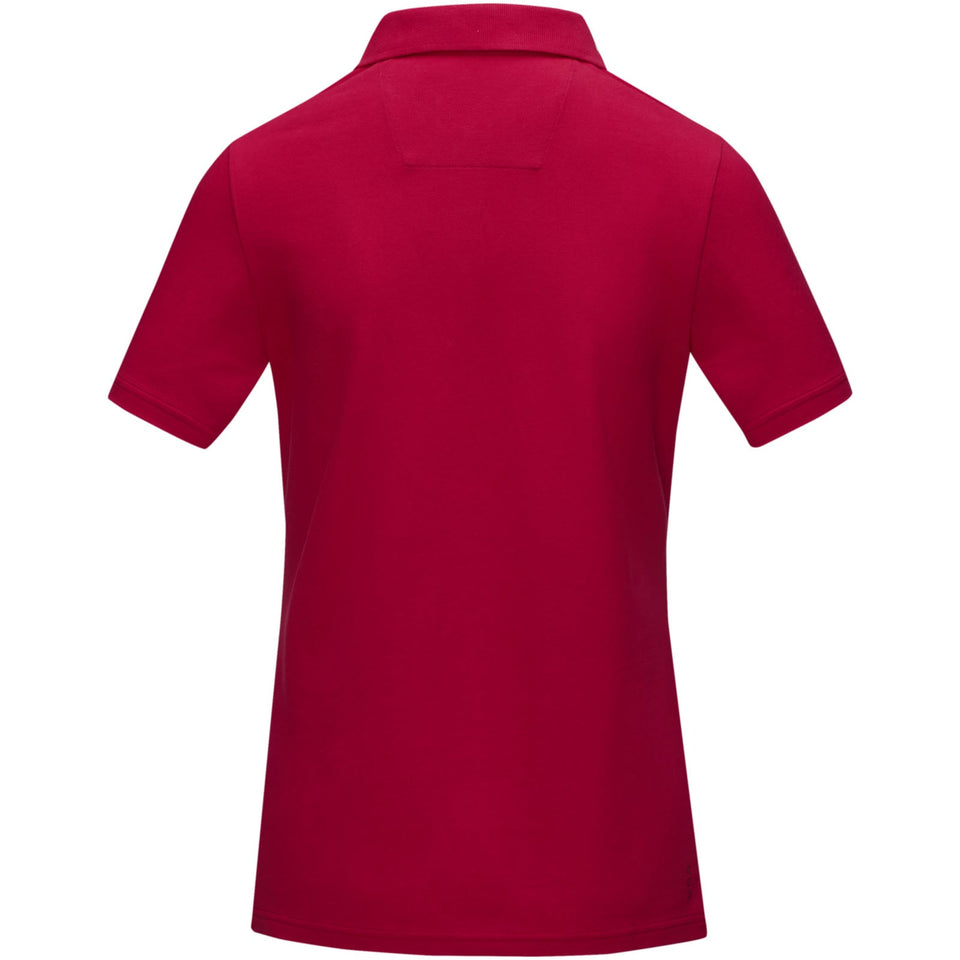 Polo Graphite a manica corta da donna in tessuto organico personalizzato con logo - Pubblienne