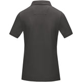 Polo Graphite a manica corta da donna in tessuto organico personalizzato con logo - Pubblienne