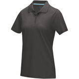 Polo Graphite a manica corta da donna in tessuto organico personalizzato con logo - Pubblienne