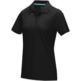Polo Graphite a manica corta da donna in tessuto organico personalizzato con logo - Pubblienne