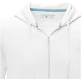 Felpa Ruby da uomo con cappuccio e full zip in tessuto organico riciclato personalizzato con logo - Pubblienne