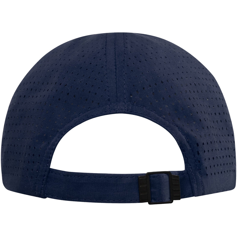 Cappellino cool-fit a 6 pannelli in materiale riciclato certificato GRS Mica personalizzato con logo - Pubblienne
