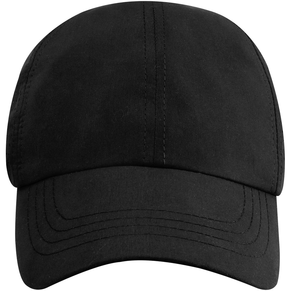 Cappellino cool-fit a 6 pannelli in materiale riciclato certificato GRS Mica personalizzato con logo - Pubblienne