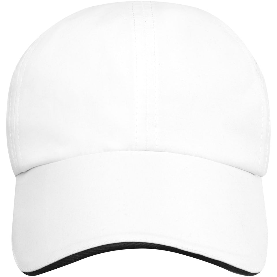 Cappellino cool-fit sandwich a 6 pannelli in materiale riciclato certificato GRS Morion personalizzato con logo - Pubblienne