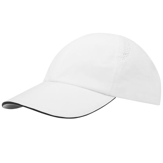 Cappellino cool-fit sandwich a 6 pannelli in materiale riciclato certificato GRS Morion personalizzato con logo - Pubblienne