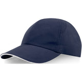 Cappellino cool-fit sandwich a 6 pannelli in materiale riciclato certificato GRS Morion personalizzato con logo - Pubblienne