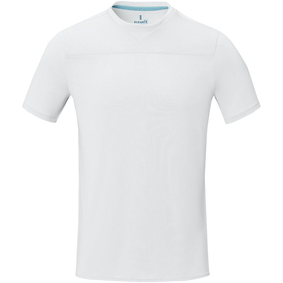 T-shirt a maniche corte cool fit in GRS riciclato da uomo Borax personalizzato con logo - Pubblienne