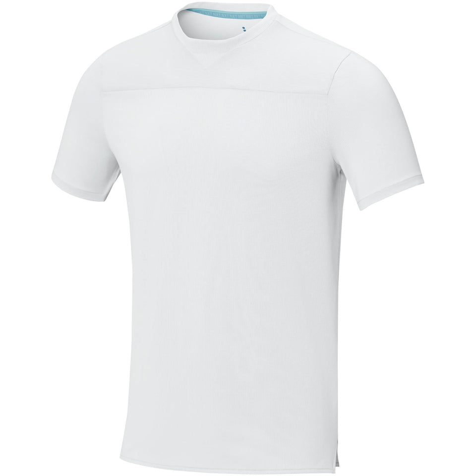T-shirt a maniche corte cool fit in GRS riciclato da uomo Borax personalizzato con logo - Pubblienne