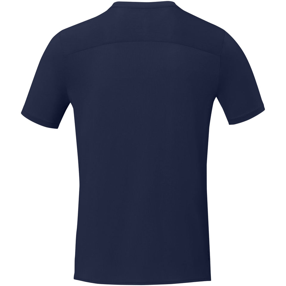 T-shirt a maniche corte cool fit in GRS riciclato da uomo Borax personalizzato con logo - Pubblienne