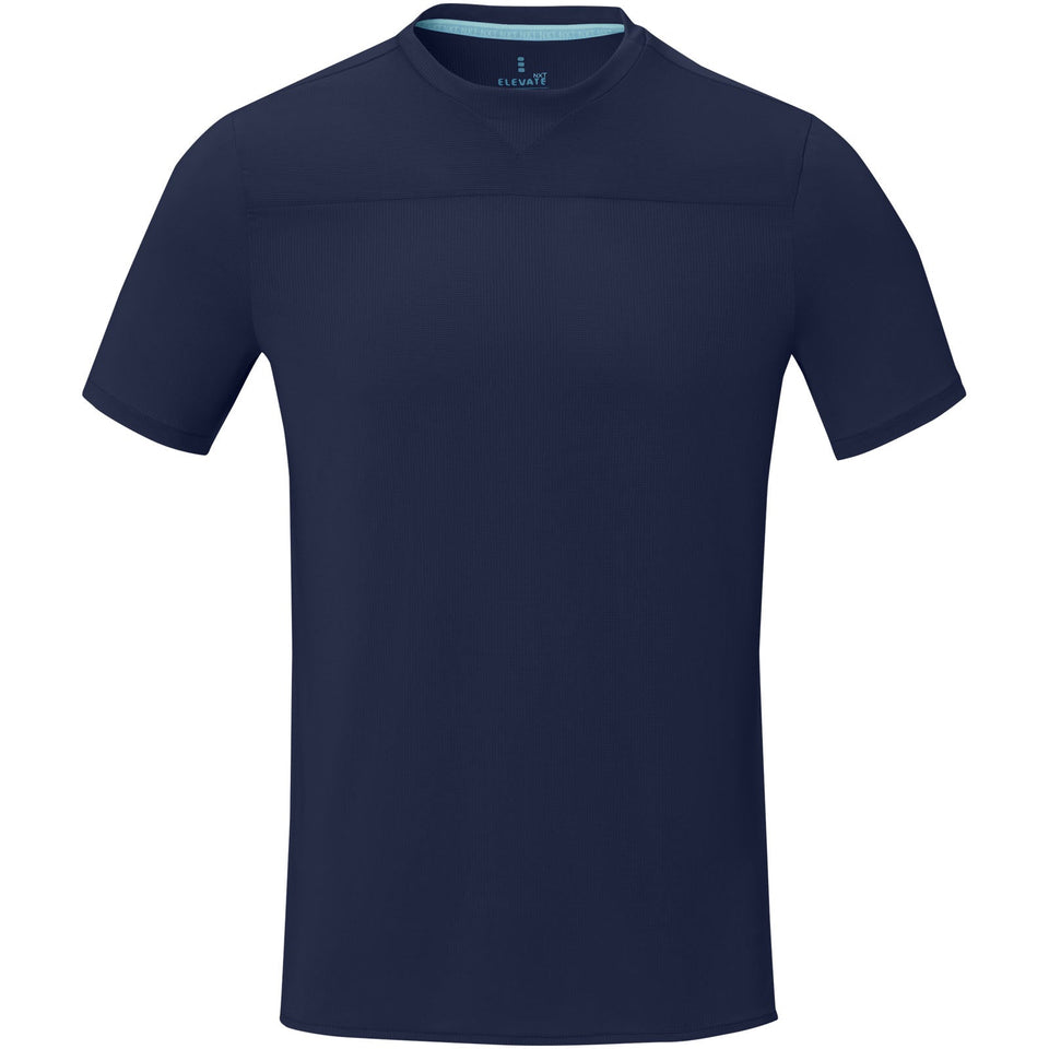 T-shirt a maniche corte cool fit in GRS riciclato da uomo Borax personalizzato con logo - Pubblienne