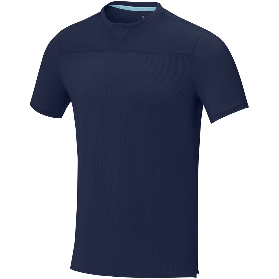 T-shirt a maniche corte cool fit in GRS riciclato da uomo Borax personalizzato con logo - Pubblienne