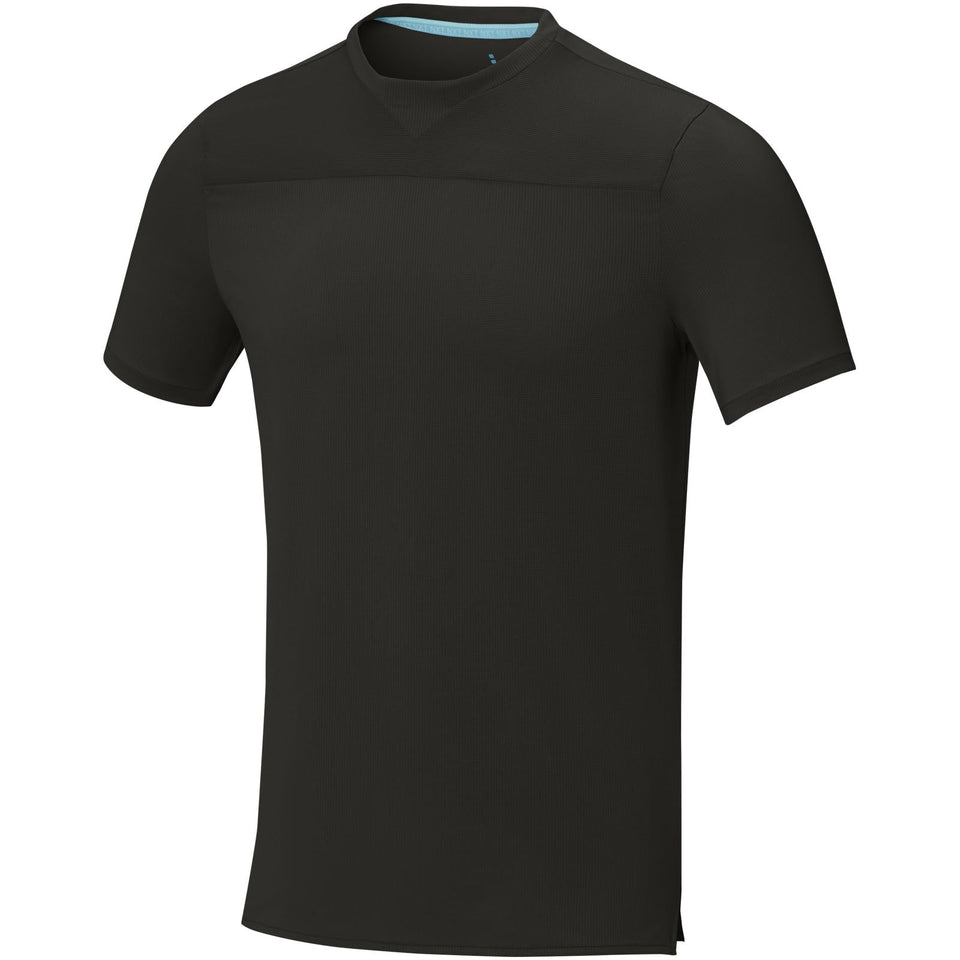 T-shirt a maniche corte cool fit in GRS riciclato da uomo Borax personalizzato con logo - Pubblienne