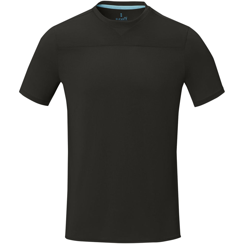 T-shirt a maniche corte cool fit in GRS riciclato da uomo Borax personalizzato con logo - Pubblienne