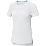 T-shirt a maniche corte cool fit in GRS riciclato da donna Borax personalizzato con logo - Pubblienne
