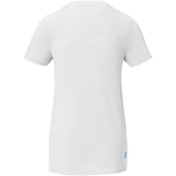 T-shirt a maniche corte cool fit in GRS riciclato da donna Borax personalizzato con logo - Pubblienne