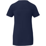T-shirt a maniche corte cool fit in GRS riciclato da donna Borax personalizzato con logo - Pubblienne