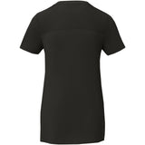 T-shirt a maniche corte cool fit in GRS riciclato da donna Borax personalizzato con logo - Pubblienne